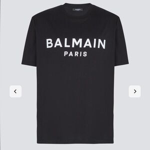 Balmain Men’s Black Tshirt Size M